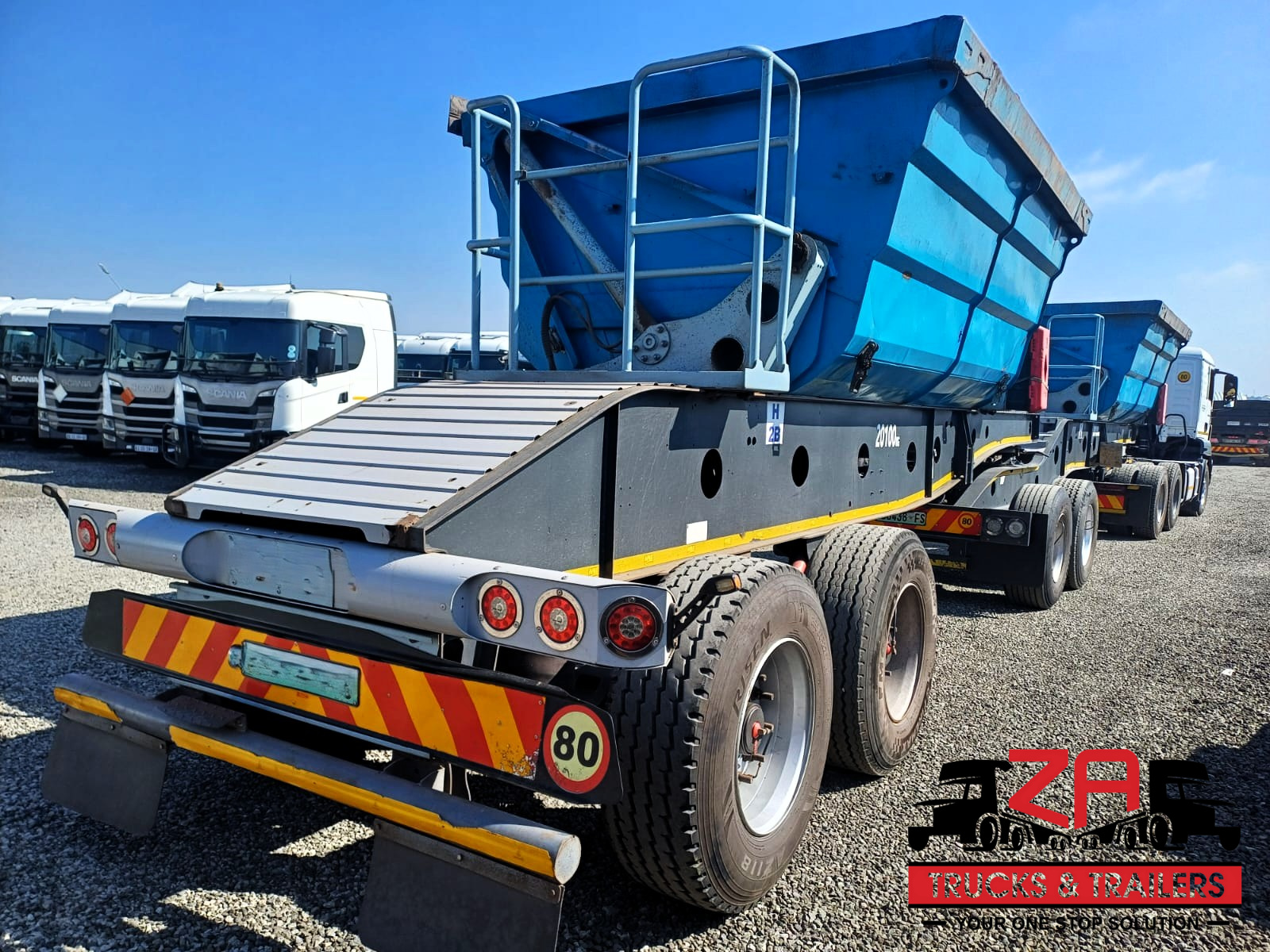 2021 AFRIT 18 CUBE SIDE TIPPER TRAILER #53357